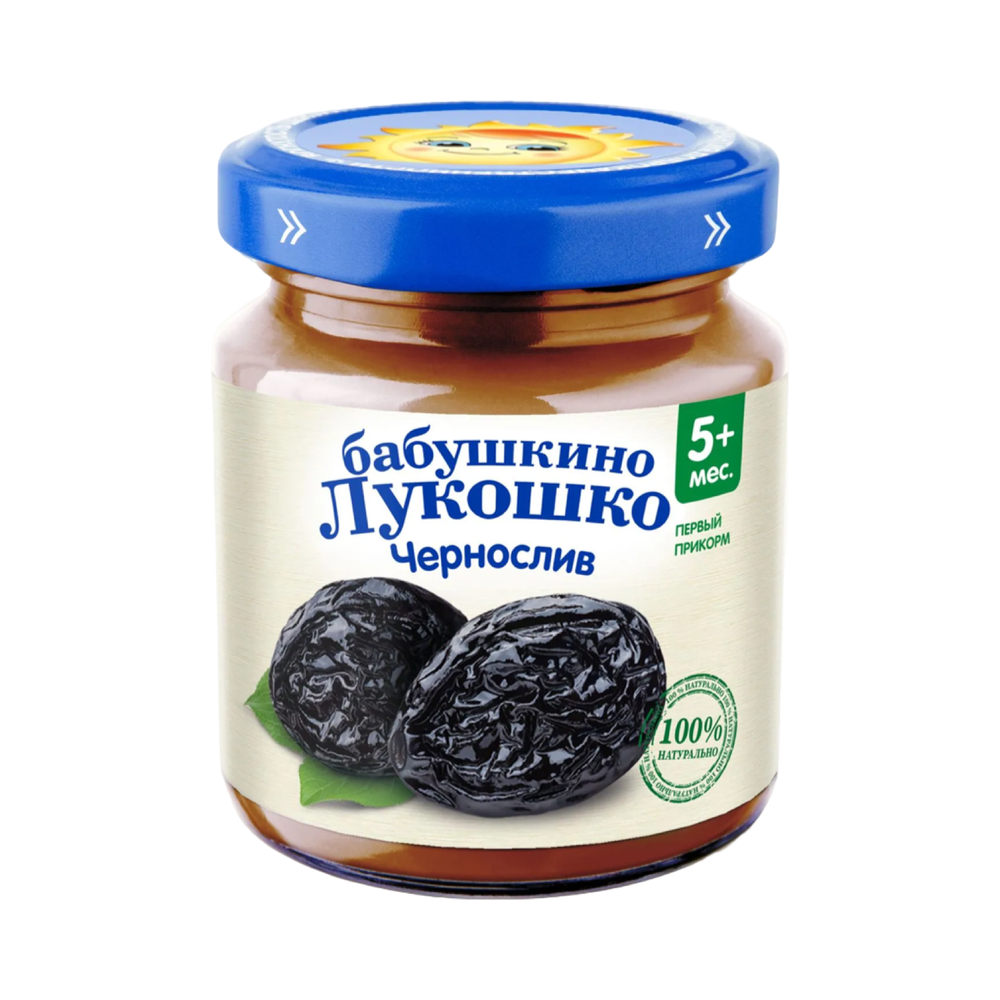Пюре Бабушкино лукошко 100г Чернослив с 5мес