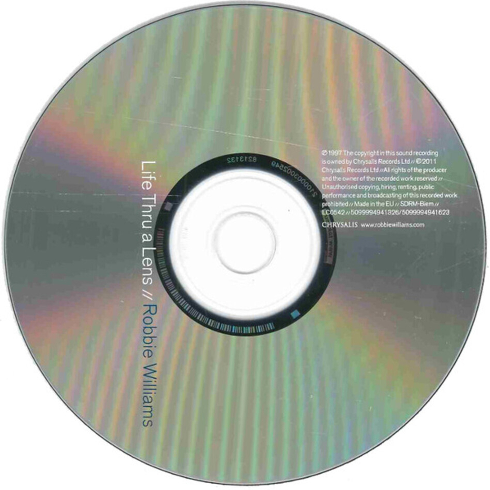 Robbie Williams / Life Thru A Lens (Limited Edition)(CD+DVD)