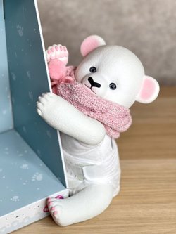 Игрушка мягконабивная 35см АниРеал Медвежонок (60160)