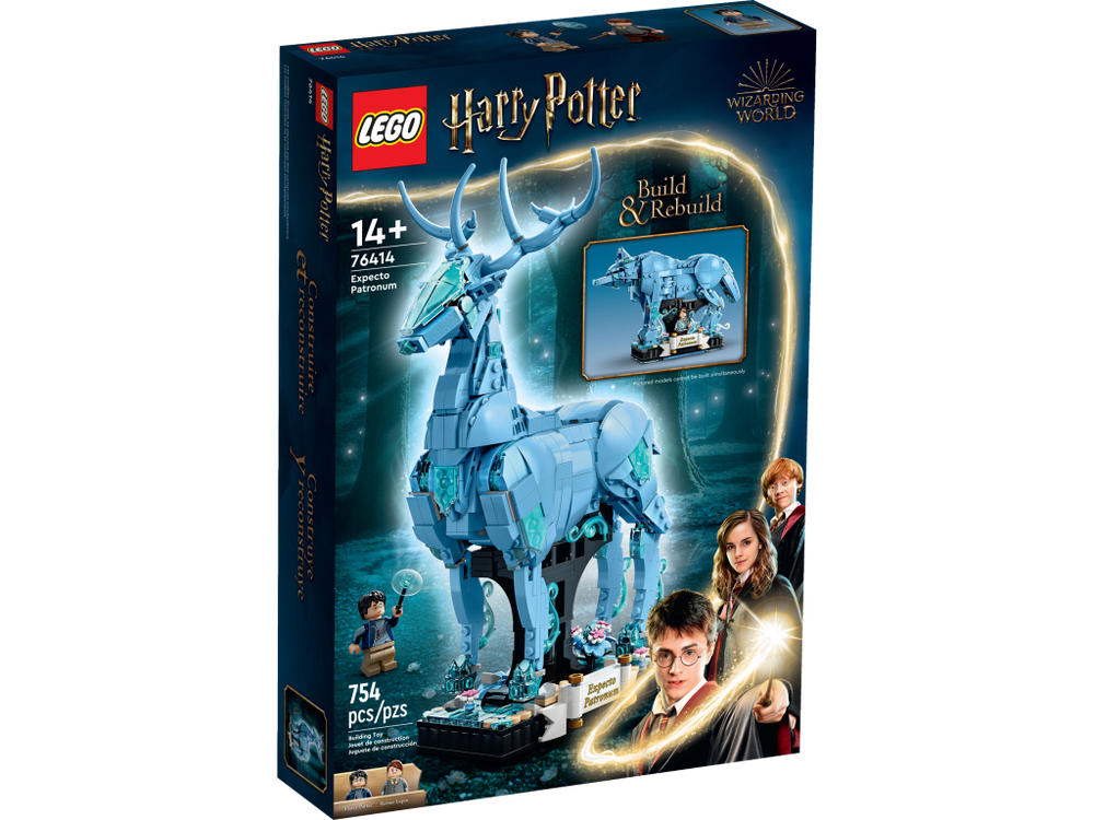 Конструктор Лего Гарри Поттер Экспекто Патронум | LEGO Harry Potter Expecto Patronum - 76414, 754 деталей (14+)