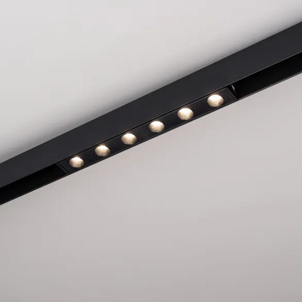 Светильник MAG-DOTS-25-L200-6W Warm3000 (BK, 30 deg, 24V, DALI) (Arlight, IP20 Металл, 5 лет) 046323