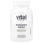 Vital Nutrients, экстракт лимонника, 90 веганских капсул (500 мг в 1 капсуле)
