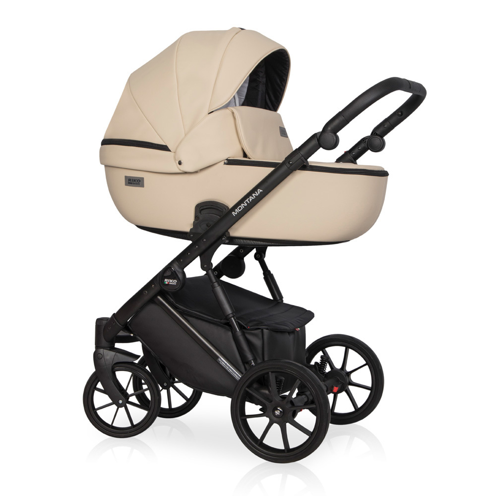 Коляска  MONTANA ECCO (3 в 1) (RIKO BASIC) 15 Ivory beige (бежевый)