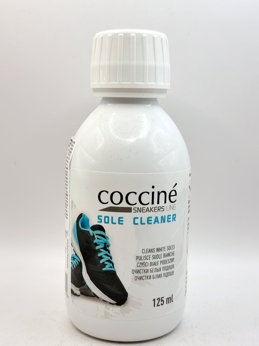 Coccine Очиститель для белых подошв SOLE CLEANER прозрачный 125 мл (из Финляндии)
