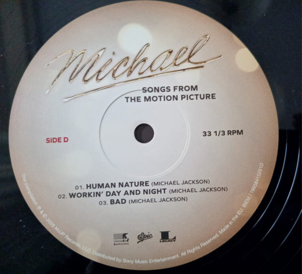 Michael Jackson / Michael (Songs From The Motion Picture)(2LP)