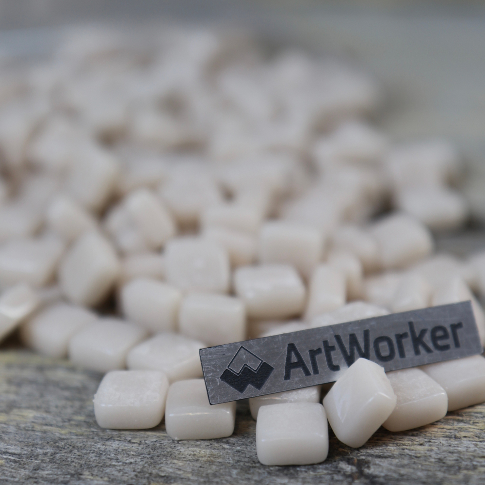Стеклянная мозаика FLORY12 AW031 бежевый, 500 г ArtWorker