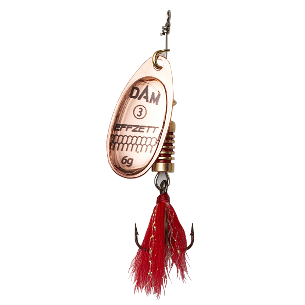 Блесна DAM EFFZETT STANDART SPINNER DRESSED 12гр - #5 - Copper