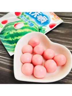 Жевательные конфеты со вкусом Арбуза 22 г * 12 шт