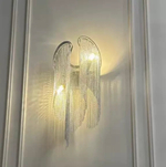 Wall design lamp Stream by Terzani (Silver)
