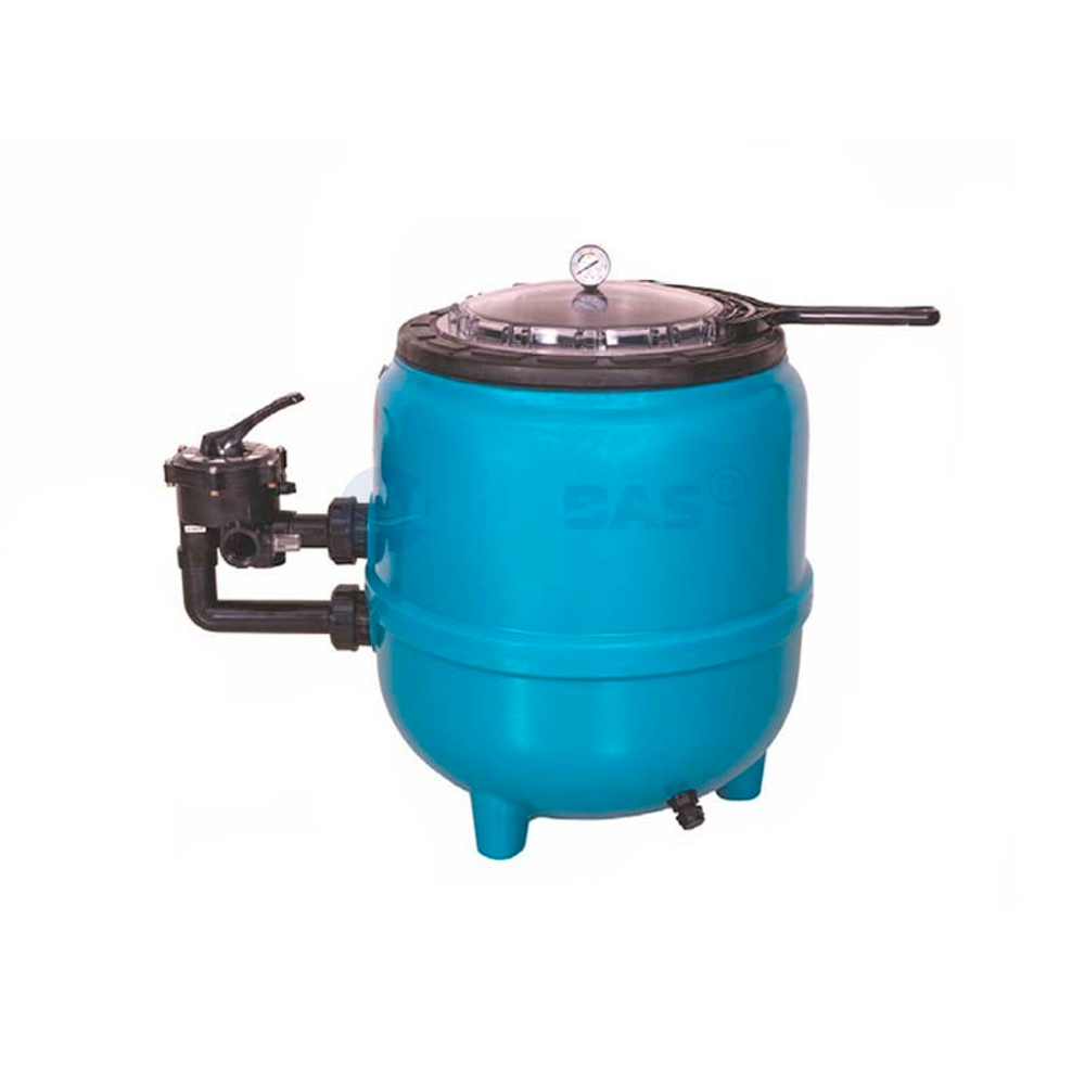 Фильтр  33м3/ч Gemas FILTRONE LLT 920мм прозр. крышка 400 с боковым вентилем 2" (021815LLT)