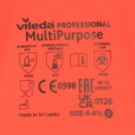 Перчатки резиновые Vileda Profes латекс красный рM 100750/174343,ПС