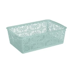Корзинка универсальная FLORAL, 250Х150Х75 мм Микс (розовый/светло-голубой)