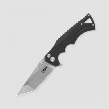 Нож скл.,BT FIGHTER, кл. Stonewash, танто, ст.8Cr13MoV, рукоять черн.пластик, клетка, клипса