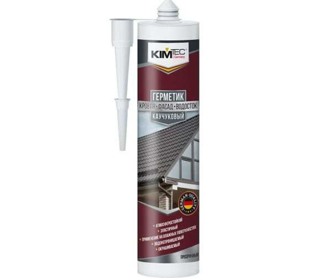 Герметик каучук кровля KIM TEC 310 мл.