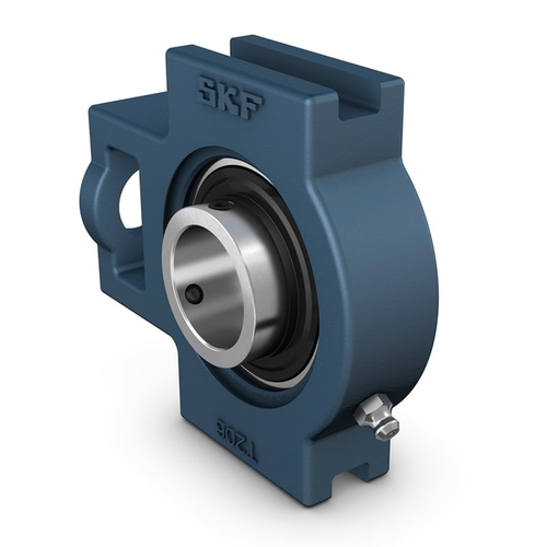 SKF TU 20 TF — натяжной шарикоподшипниковый узел для вала 20 мм с установочными винтами