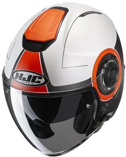 Купить Мотошлем Открытый HJC i40 Panadi MC7SF / Серо-оранжевый