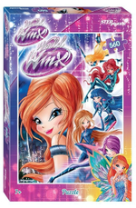 Пазл 560эл. "WinX-2. Волшебницы" (Степ пазл)