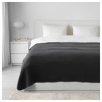 Покрывало IKEA VARELD (ВОРЕЛЬД), Темно-серый, 230x250 см