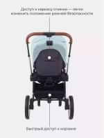 Коляска детская "FLEX" (2в1) RA070 Ocean Green