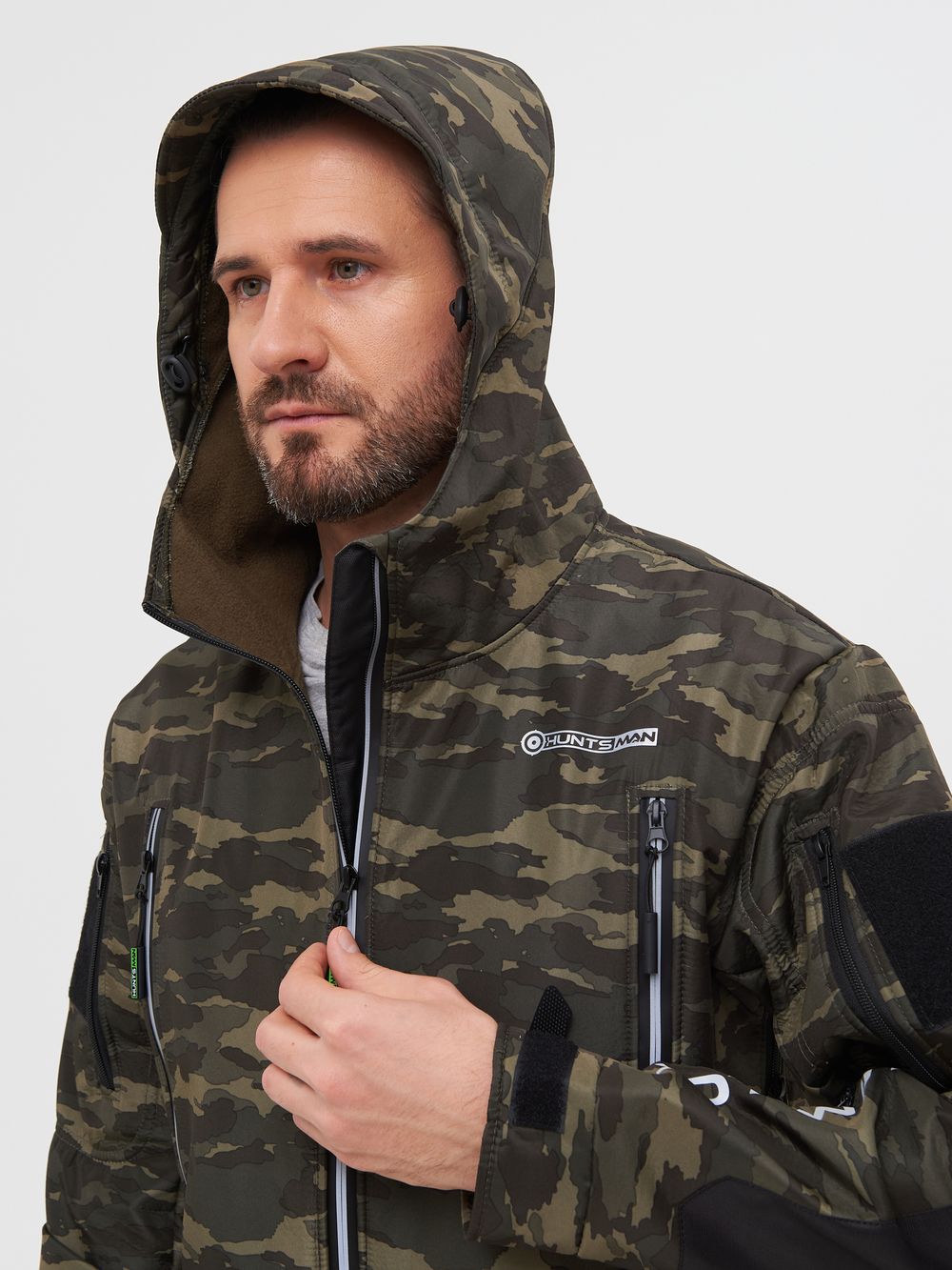 Костюм демисезонный Камелот ткань Softshell цвет Милитари