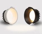 Встраиваемый светильник Italline IT08-8013 IT08-8013 black 3000K 2 шт + IT08-8015 white