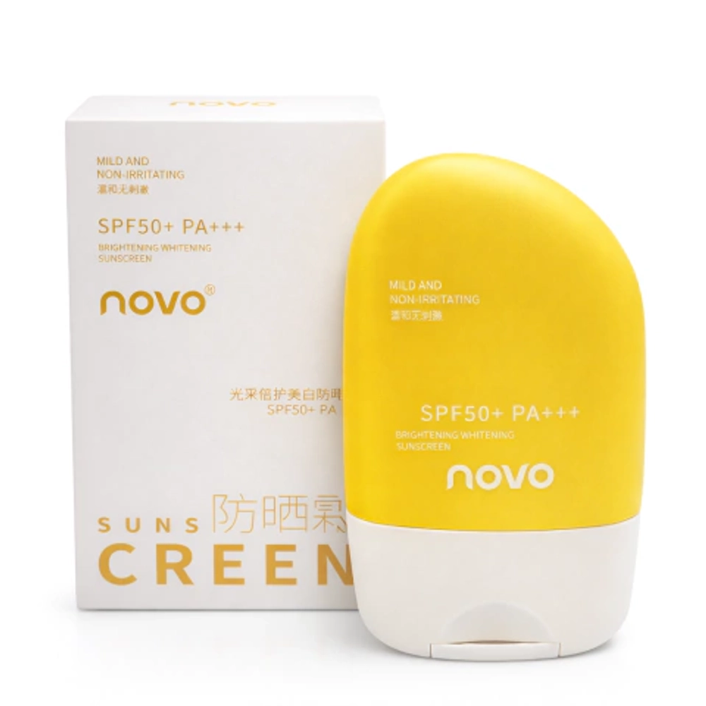 Крем солнцезащитный NOVO SPF50+ PA+++, 50 г