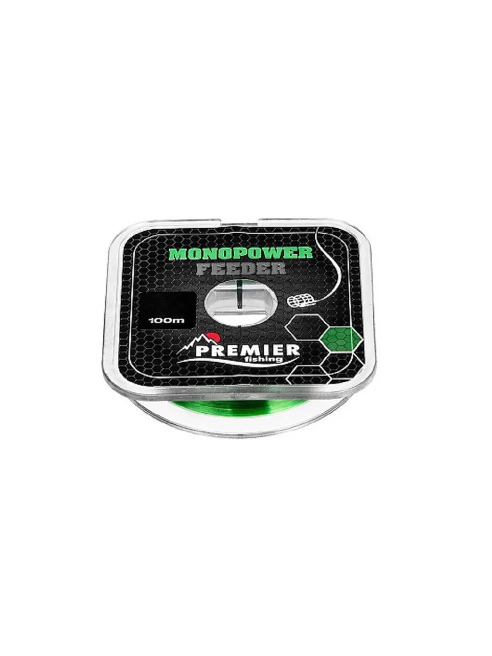 Леска MONOPOWER FEEDER 100m Green Nylon