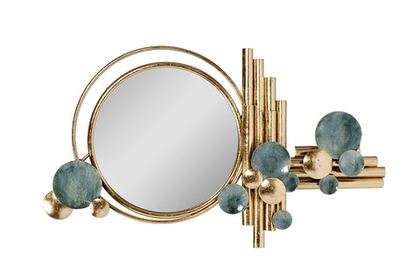 Зеркало декоративное c панно Garda Decor 37SM-2154