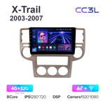 Teyes CC3L 10,2"для Nissan X-Trail 2003-2007