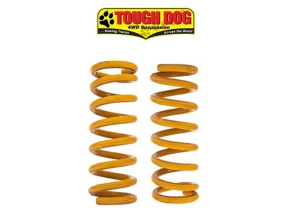 Пружины передние усиленные Tough Dog для TOYOTA Landcruiser 7x пружинные, лифт 50 мм, бензин/дизель, бампер, лебедка