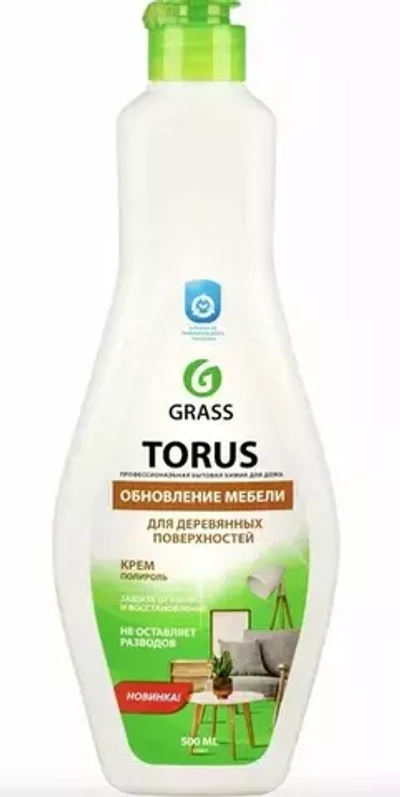 GRASS TORUS CREAM ОБНОВЛЕНИЕ МЕБЕЛИ для деревянных поверхностей 500мл*8 флакон