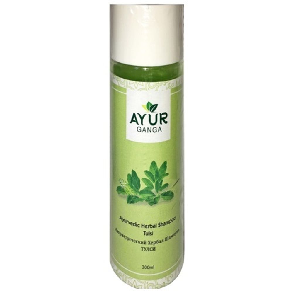 Шампунь Ayur Ganga Тулси Ayurvedic Herbal 200 мл