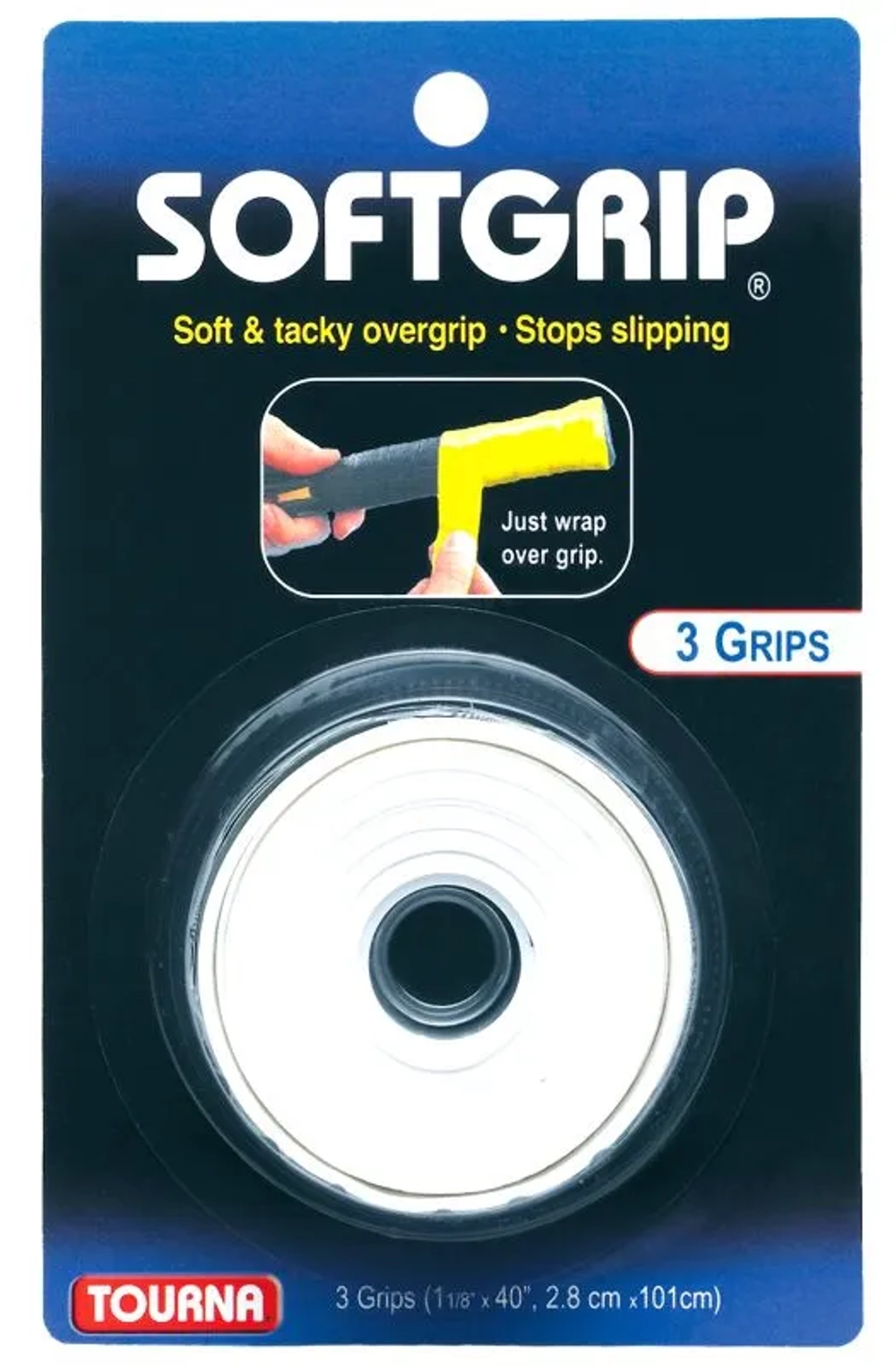 Теннисные намотки Tourna Soft Grip 3P