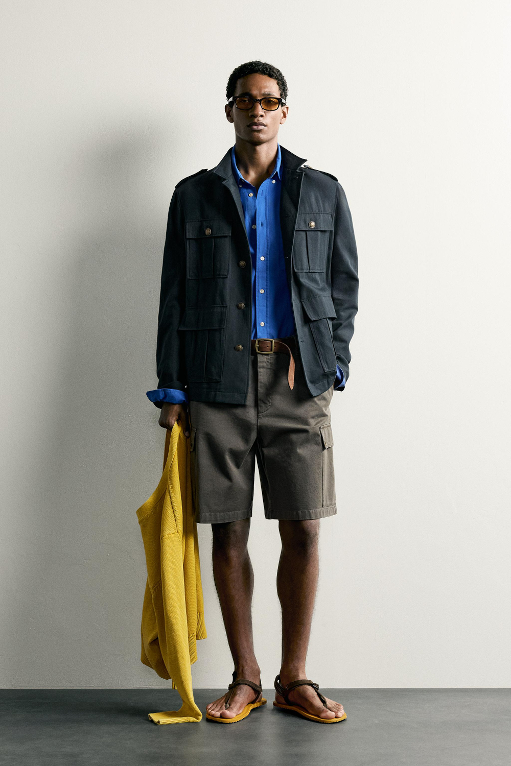 КУРТКА RELAXED FIT С КАРМАНАМИ — ZARA