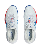 Asics Court FF 3 Novak Clay Белый-Asics Синие кроссовки