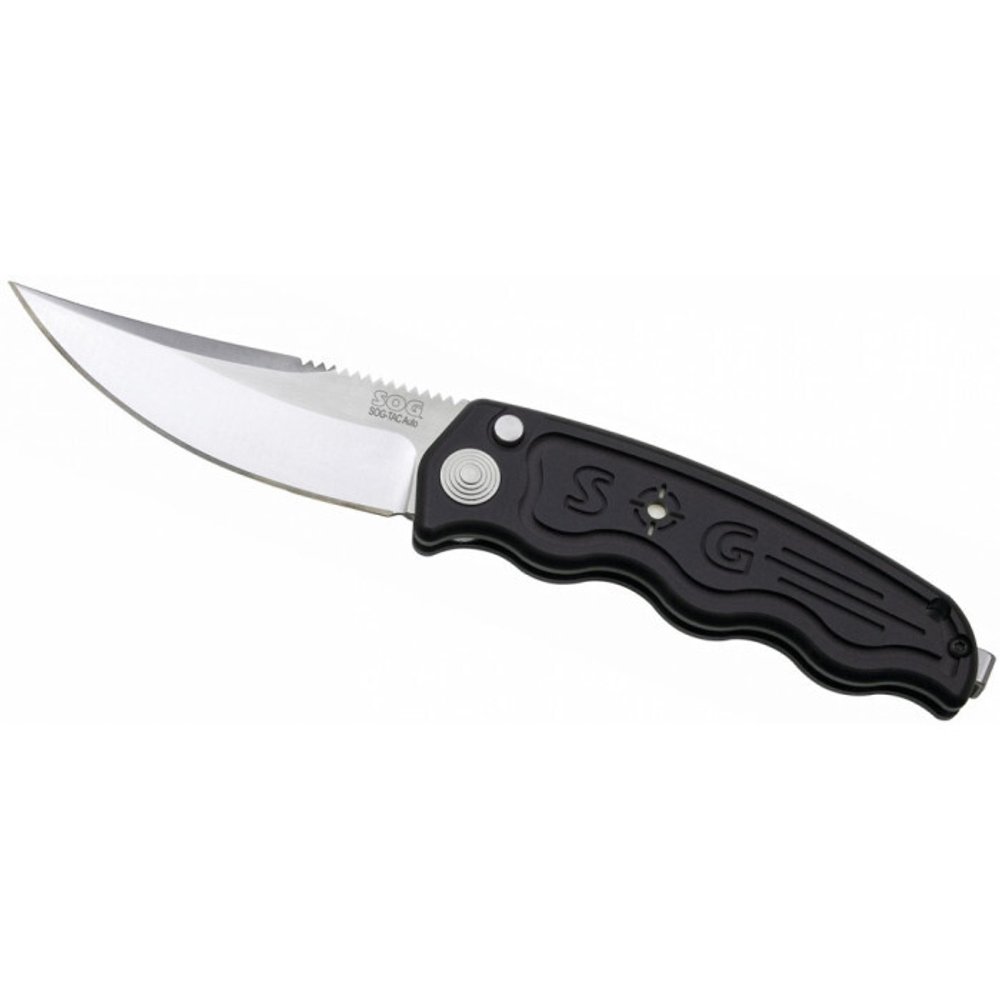 Нож с выкидным клинком SOG, ST-01 SOG-TAC Automatic Satin Polish