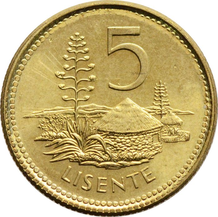 5 лисенте 1998 Лесото