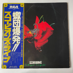 Винтажная виниловая пластинка LP Scorpions Tokyo Tapes (Japan 1978) (Obi) Steamrock Fever