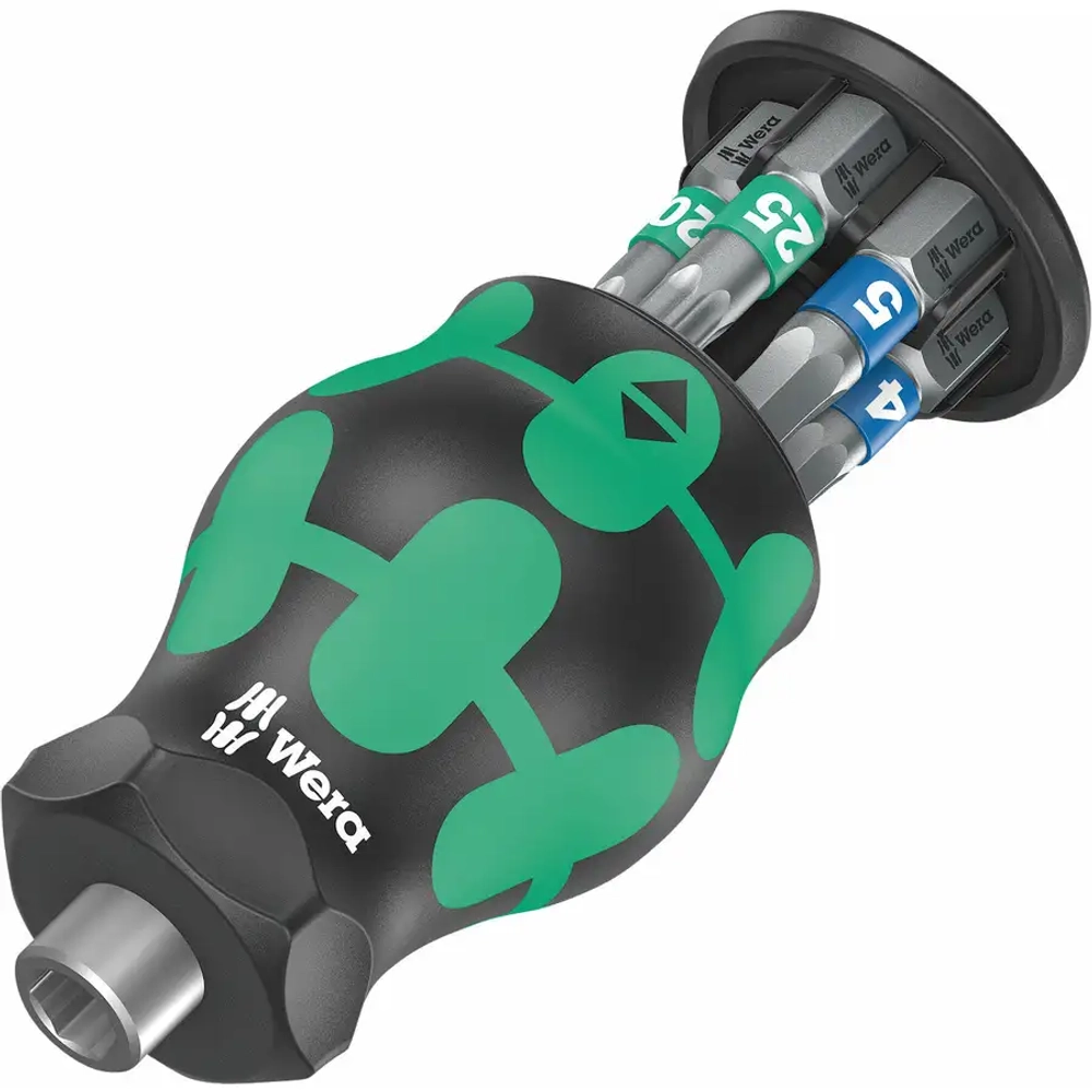 Набор Kraftform Kompakt Stubby магазин 3, 6 предметов WERA 05008875001