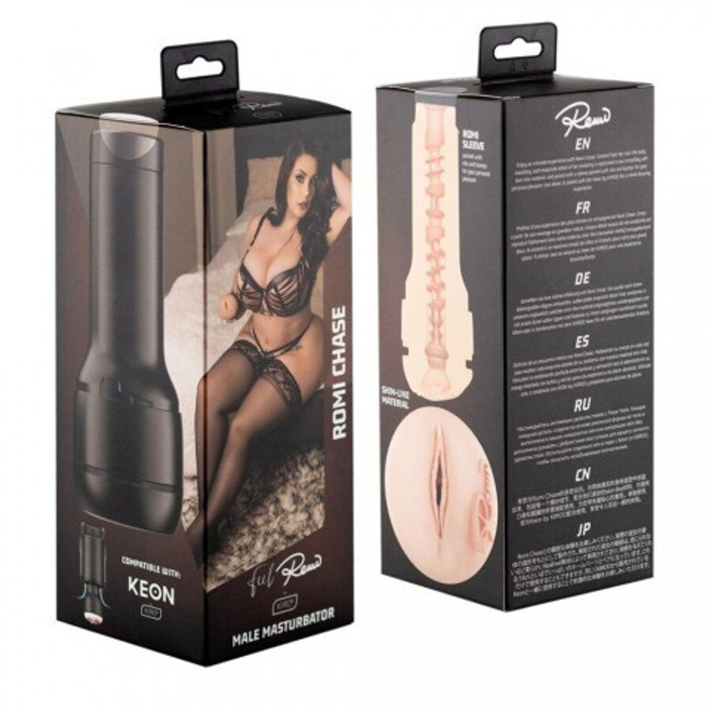 Мастурбатор Feel копия порно звезды Romi Chase от KIIROOStars Collection