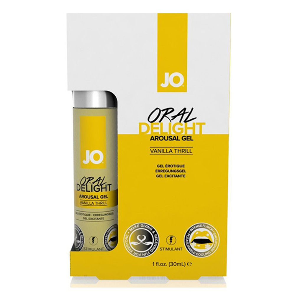Ванильный лубрикант для оральных ласк System JO Oral Delight Vanilla Thrill 30мл