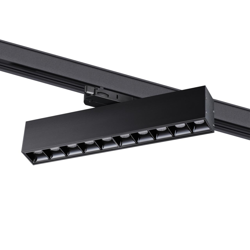 358861 PORT NT22 черный Трехфазный трековый светодиодный светильник IP20 LED 4000K 16W 220V ITER