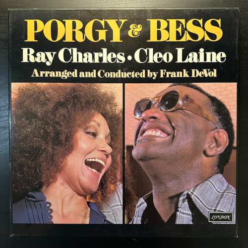 Ray Charles & Cleo Laine - Porgy & Bess 2LP (Англия 1976г.)
