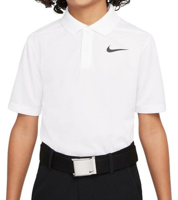 Футболка для мальчика теннисная Nike Dri-Fit Victory Golf Polo - белый