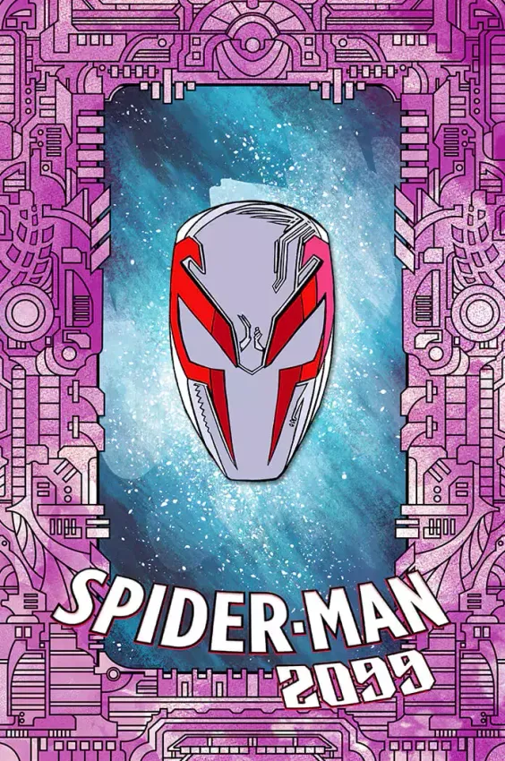 Металлический пин "Spider-Man 2099: White Suit (1:20 Incentive Variant)"