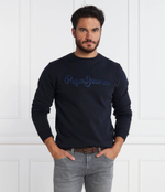 Худи RYAN CREW Pepe Jeans London - темно-синий(PM582327)