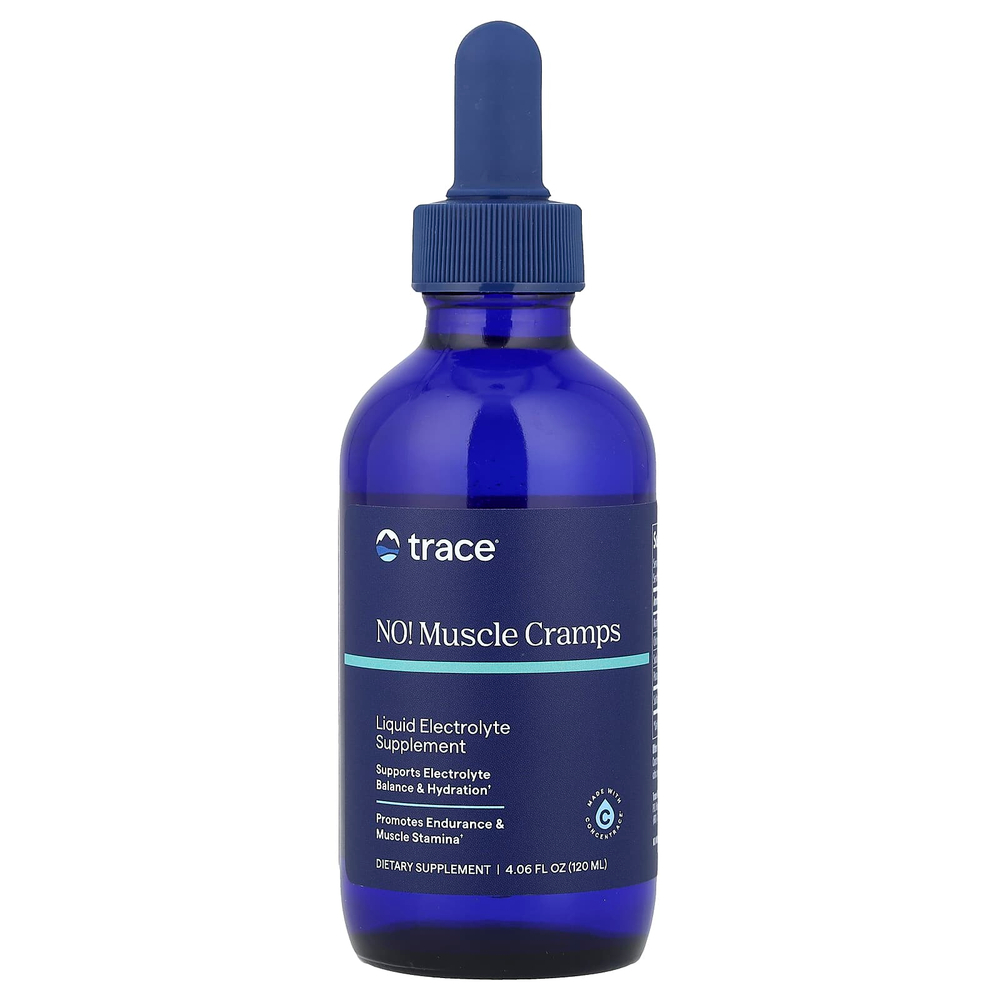 Trace, Не содержит Muscle Cramps, средство от мышечных спазмов, 120 мл (4,06 жидк. унции)