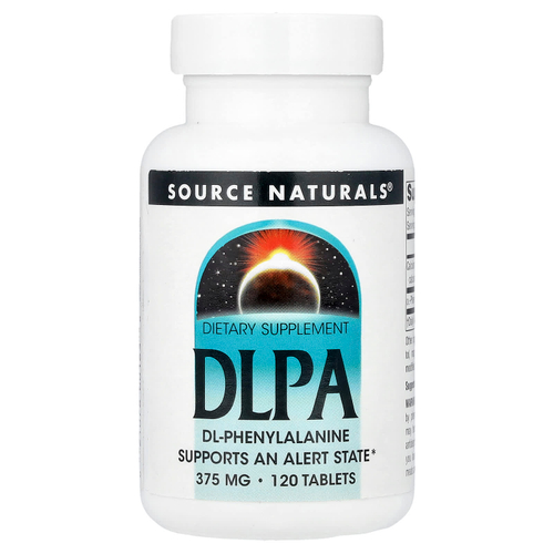 Source Naturals, DLPA, 120 таблеток