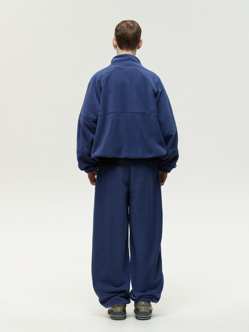 Drawstring Sweatpants Navy Smoke