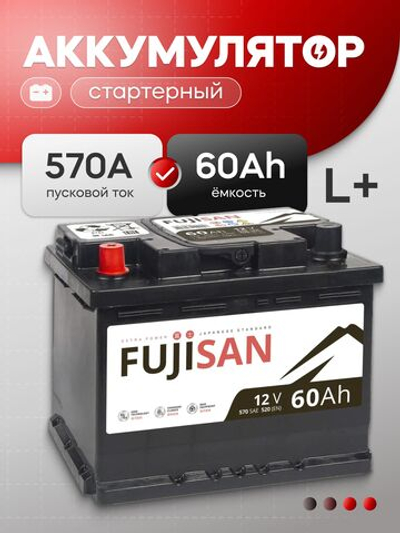 60 Ah FUJISAN Extra Power L+